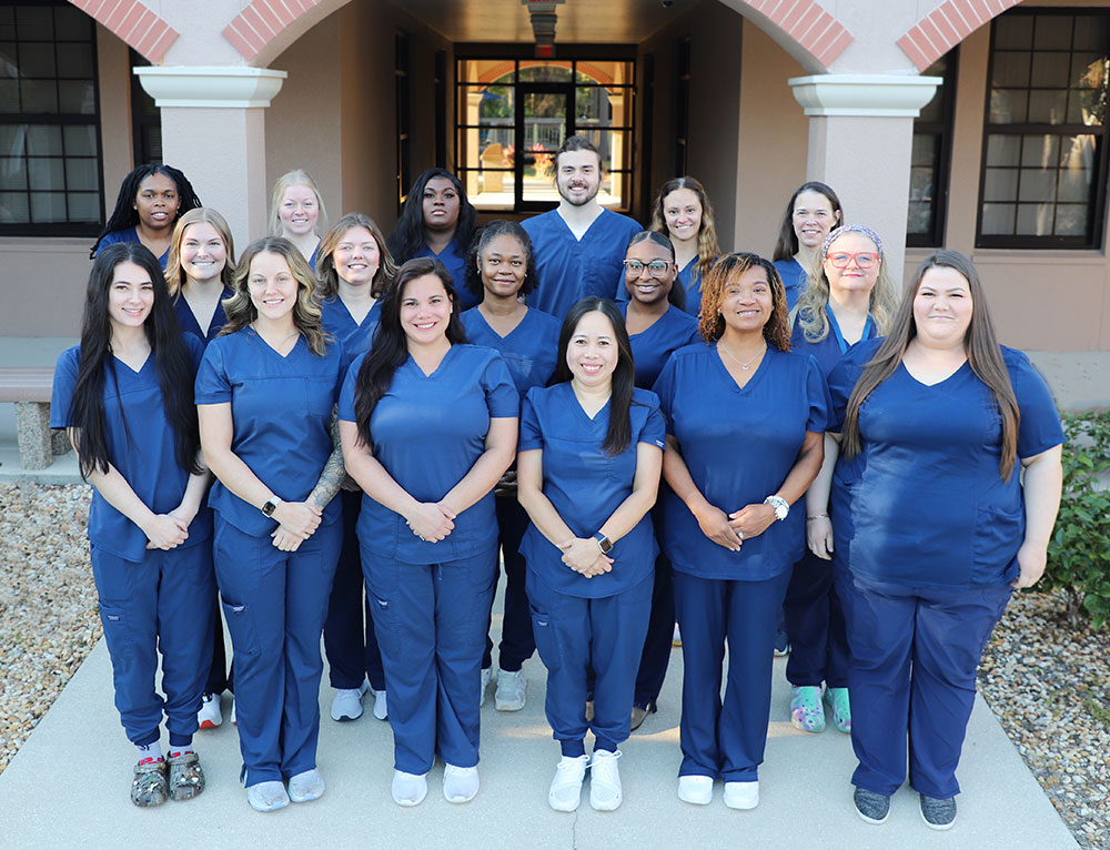 Associate in Science in Nursing (ASN) graduates, group photo 2